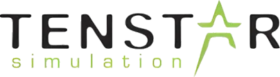 Tenstar Simulation logotyp